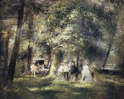 Pierre Renoir Inthe St Cloud Park china oil painting artist